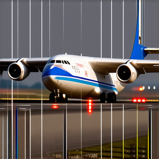 Российский Ан-124 «Руслан» с неизвестным грузом заходит на посадку в Дамаске