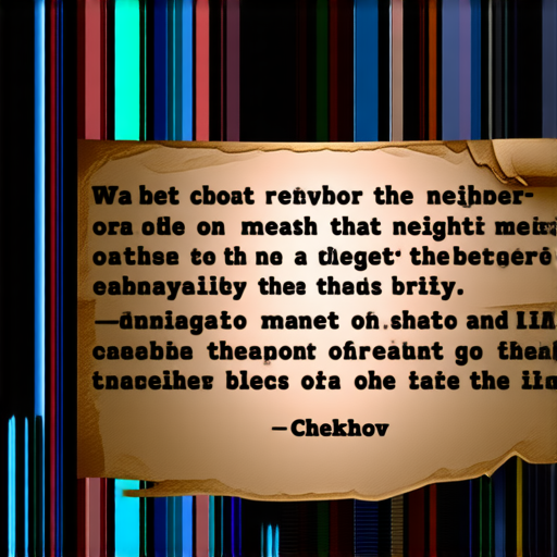 Цитата Чехова о соседке-художнице