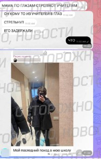 Попытка нападения на учителей в гимназии