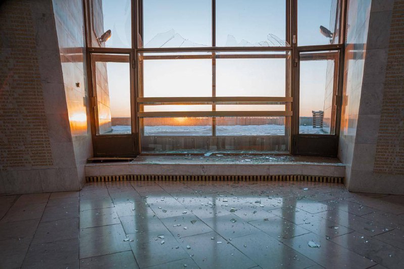 Удар в Киеве повредил музей истории Второй мировой войны