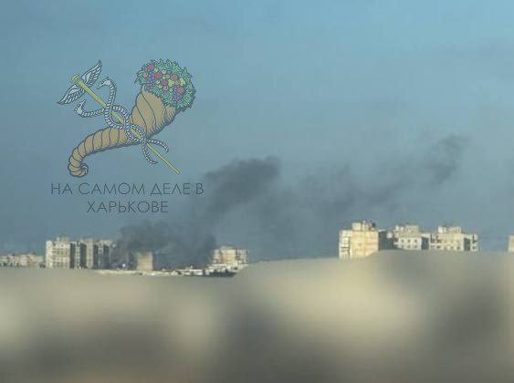 В Харькове сбит БПЛА, упавший на жилой дом