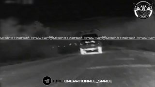 Уничтожение колонны ВСУ дронами в районе Купянска