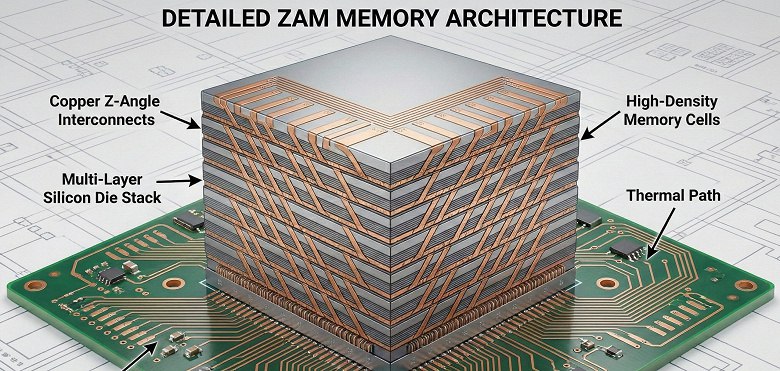 Intel возвращается на рынок оперативной памяти с технологией ZAM