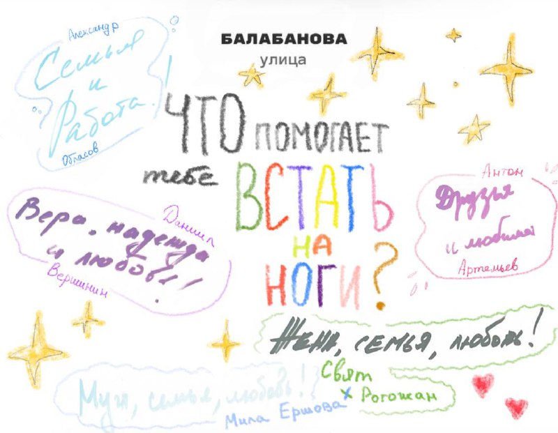 Актёры фильма "Улица Балабанова" рассказали, что помогает им "Встать на ноги"