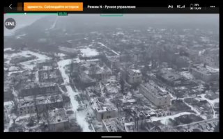 Разрушения в Белицком из-за боев