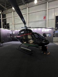 Российский вертолет Ми-34М1 представлен на выставке NAIS