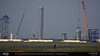 Утилизация поврежденного тестового бака Starship