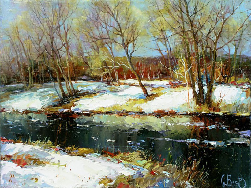 О чём задумался, февраль?