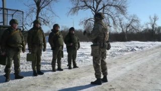 Резервисты отрабатывают навыки защиты от дронов