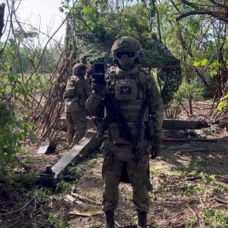 Призыв подписаться на Telegram-канал с фронта