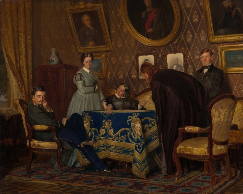 Картина Николая Неврева «Воспитанница»