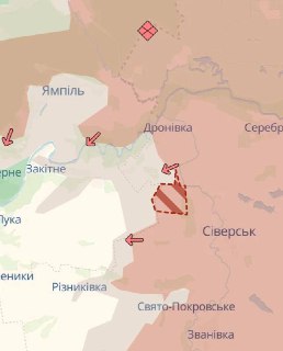 Продвижение российских войск на фронте