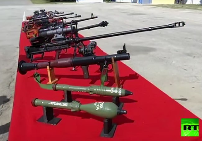 Кубинская армия использует нестандартные выстрелы для РПГ-7