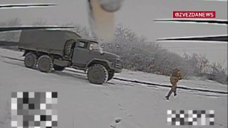 На краматорско-дружковском направлении уничтожены два грузовика с боеприпасами ВСУ