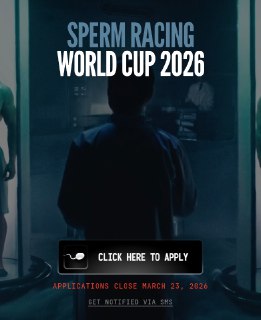 Анонсирован чемпионат мира по гонкам спермы с призовым фондом $100 000