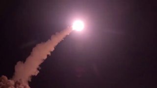 Ночные пуски иранских БРСД