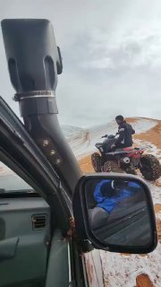 Снег в Сахаре: редкое явление в Алжире