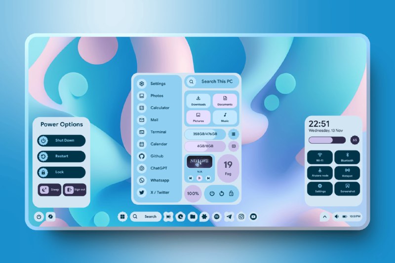 Найден имбовый плагин для превращения интерфейса Windows в стиль Material You