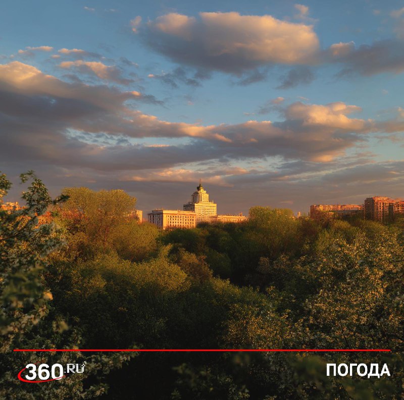 Антициклон принесет аномально теплые выходные в Центральную Россию