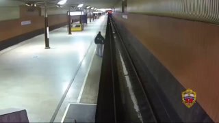 Мужчина в наркотическом опьянении выбежал на пути в московском метро