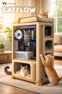 ПК-корпус для кошек: реальность или розыгрыш?