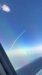 Пассажир снял запуск миссии Артемис II НАСА