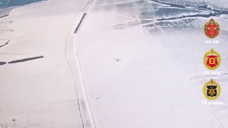 Расчеты 44-го армейского корпуса в Курской области уничтожают вражеские дроны