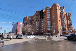 Три дома повреждены в Уфе после удара БПЛА