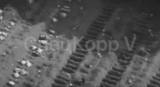 Беспилотник зафиксировал кладбище ВСУ в Днепропетровске