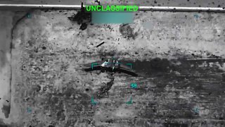 Удар ВВС США по иранскому БПЛА и технике ЗРК