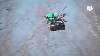 Российская модификация тактического дрона с барабанным сбросом боеприпасов