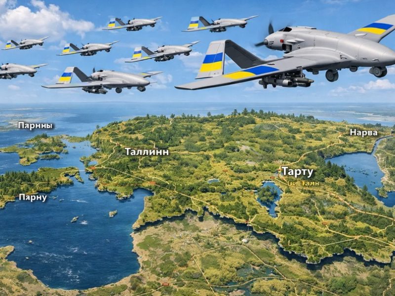 Эксперт: дроны на Усть-Лугу могли запустить из Прибалтики