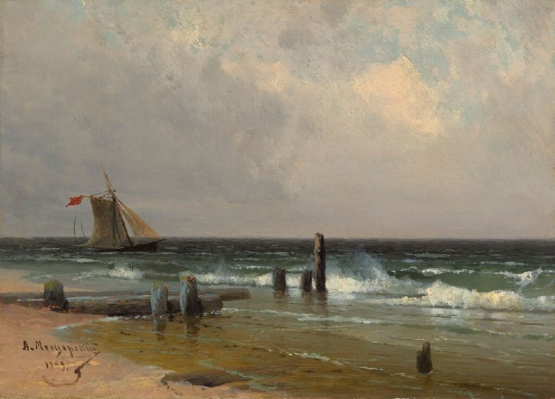 Арсений Мещерский: «Морской пейзаж» 1899 года