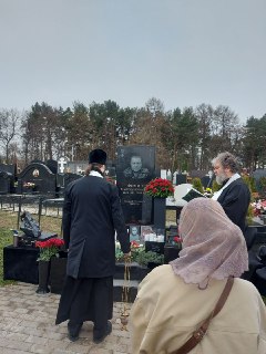 Молитва о павших воинах и трехлетие событий