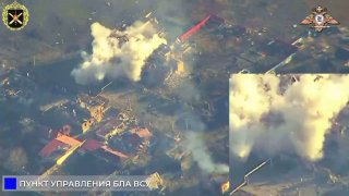 Уничтожение пункта управления БПЛА ВСУ на Константиновском направлении