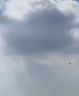 F-15 преследует иранский Shahed над Эрбилем