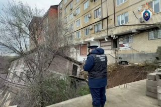 СК возбудил дело о халатности после обрушения дома в Махачкале