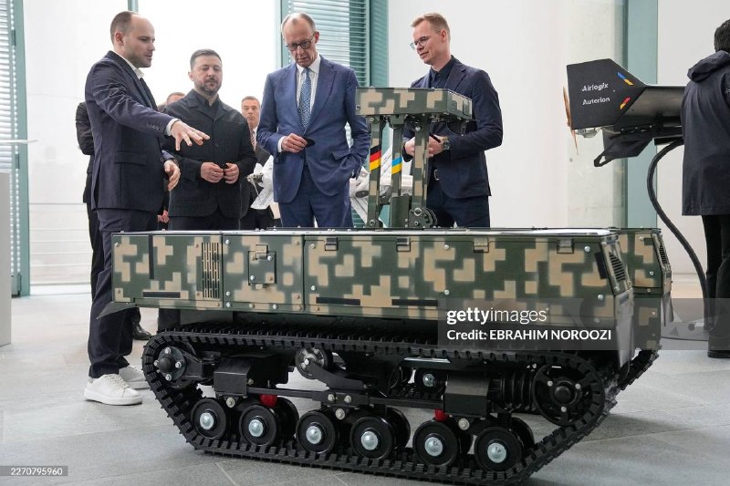 В Берлине продемонстрировали украинско-немецкие дроны