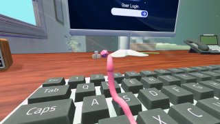 В Steam хайпит симулятор червяка-аналитика с элементами финансового менеджмента