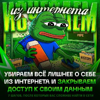 Как полностью стереть свой цифровой след из интернета: пошаговый гайд