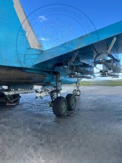 Российский бомбардировщик Су-34 применил два типа боеприпасов в ходе боевых действий