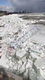 Ледоход начался в ХМАО и ЯНАО