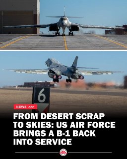 ВВС США вернули на вооружение модернизированный бомбардировщик B-1B Lancer