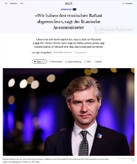 Глава МИД Литвы призвал НАТО атаковать российские базы в Калининграде