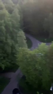 Перехват украинского дрона-камикадзе над Московской областью