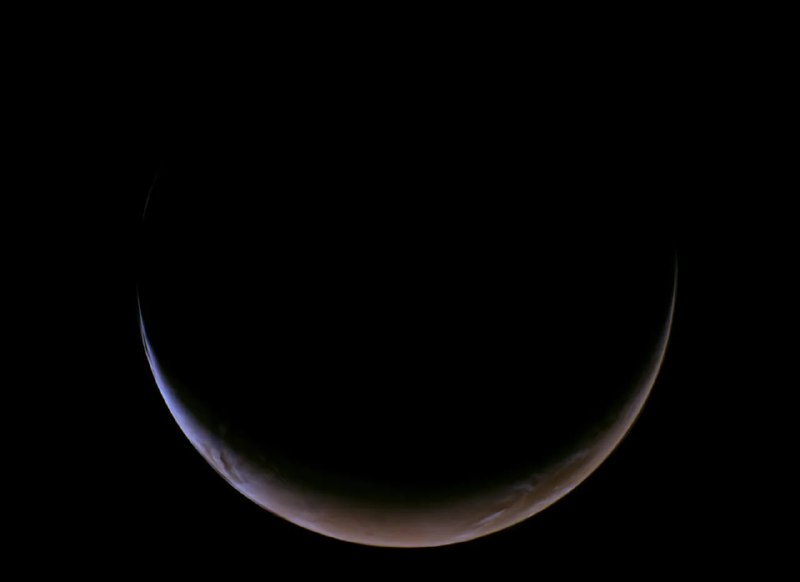 NASA показала уникальные снимки Марса, сделанные аппаратом Psyche