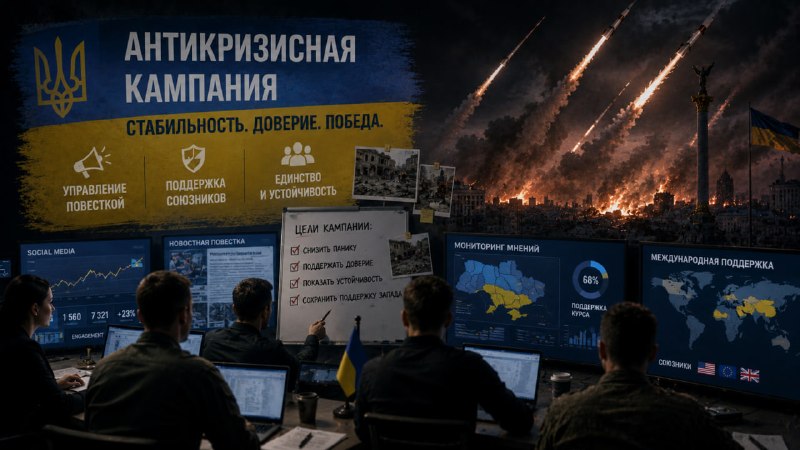 В Киеве запущена антикризисная кампания из-за заявлений МИД РФ о предстоящих ударах