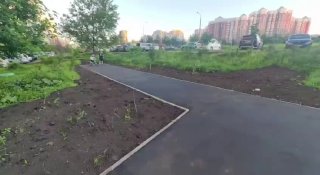 Жители Новых Химок возмущены строительством бесполезного перекрестка на пустыре