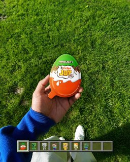 Kinder выпустил шоколадки Joy с персонажами Minecraft