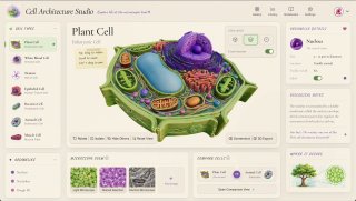 Для студентов-медиков создали интерактивную 3D-галерею клеток в браузере